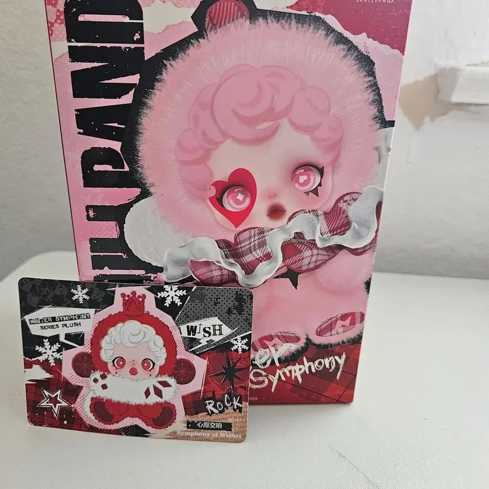 Authentic pop mart skullpanda winter